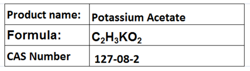 Potassium Acetate