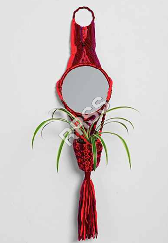 Hanging Mirror With Planter