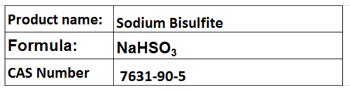 Bisulphites
