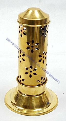Brass Jali Agardaan Small
