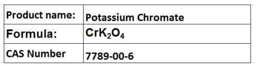 Potassium Chromate - Yellow Solid, CrKâOâ, 99% Purity | High Purity, Versatile Use, Laboratory and Industrial Applications