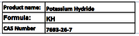 Potassium Hydride - Gray Solid, Cas 7693-26-7 | Strong Base, Organic Synthesis, Highly Reactive