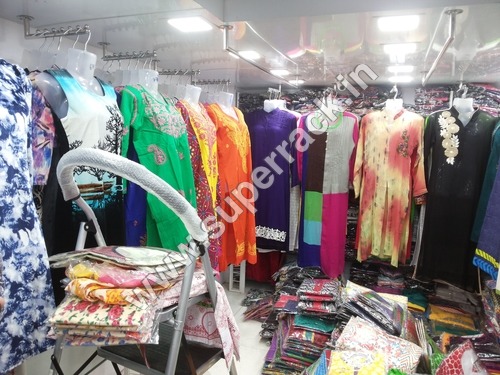 Readymade Clothing Racks Application: For ‎Supermarket And Warehouse