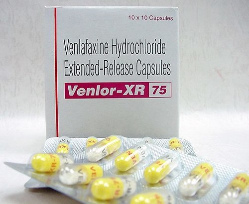 VENLOR XR Capsules - 75mg | Superior Grade SNRI for Depression, Anxiety & Panic Disorder, Moisture-Proof Packaging, Balanced Formulation with Active Ingredient Venlafaxine