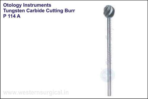 Tungsten Carbide Cutting Burr(T.C By WESTERN SURGICAL
