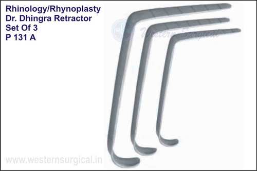 Dr. Dhingra Retractors Set Of 3