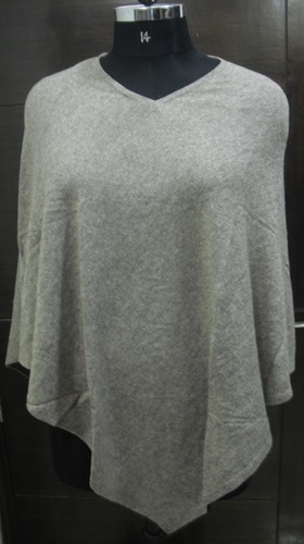 knitted pancho