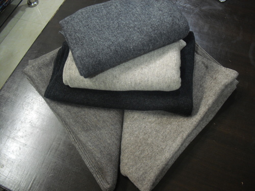 White Knitted Scarves