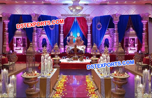 Raj Mahal Wedding Fiber Stage