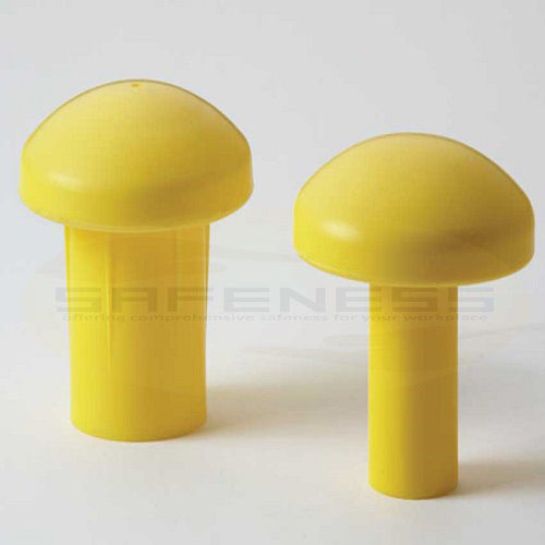 Yellow Round Rebar Cap