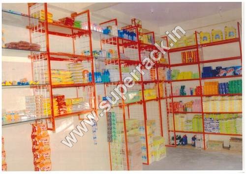 Mild Steel Gift And Grocery Rack