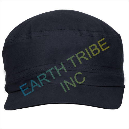 Cotton Sports Cap - Unisex Design, Black Color | Lightweight, Durable, Smooth Feel, Easy to Wash, Custom Logo Printing Available