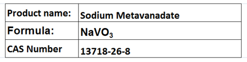 Metavanadates
