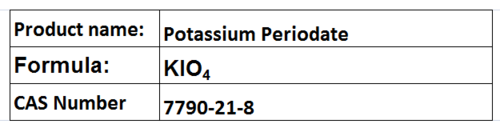 Potassium Periodate