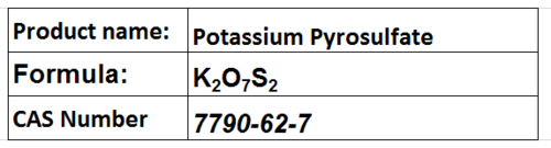 Potassium Pyrosulfate