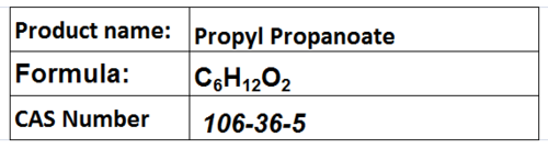 Propyl Propanoate Propyl Propanoate