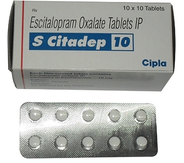 S Citadep Tablets - 10mg Strength | Ideal for PTSD, Depression, Anxiety Disorders, and Phobias, Pack of 10
