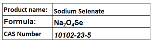 Sodium Selenate - White Solid, 25kg Bags, Purity 99.9% | Water Soluble, Selenium Source, Glass Production, Livestock Feed