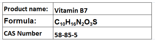 Vitamin B7