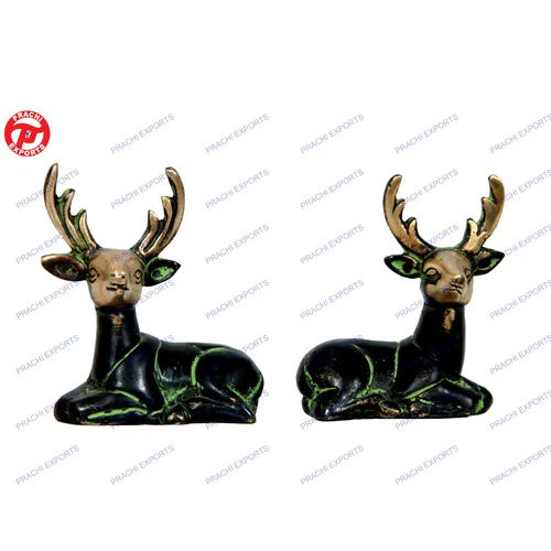 Deer Sitting In Pair