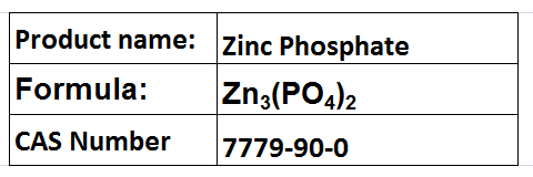 Zinc Phosphate - Powder, Zn3(PO4)2, CAS 7779-90-0 | Corrosion Resistant, Primer Pigment, Electroplating Coating