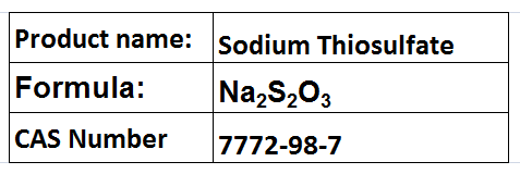 Sodium Thiosulfate