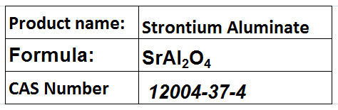 Strontium Aluminate