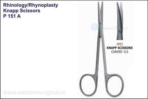 Knapp Scissors Straight-S.S (Knapp Scissors Curved