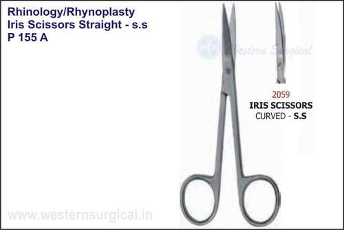 Iris Scissors Straight-S.S(Iris Scissors Curved-S.