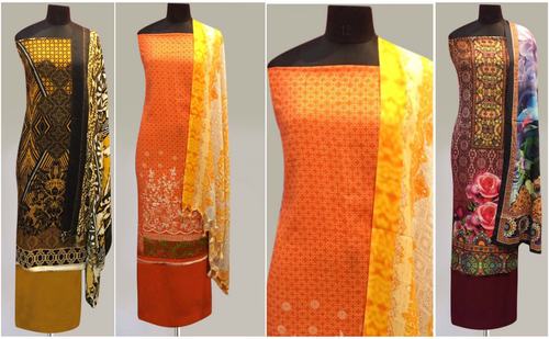 Non catalogue pashmina suit