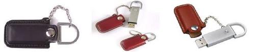 Leather Hostile Metal Pen Drive