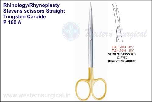 Stevens Scissors Straight Tungsten Carbide