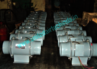 Inline Axial Fan - Air Volume: Customer To Specify  Ft3/min (cfm)