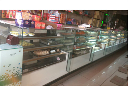Glass Door Display Counter