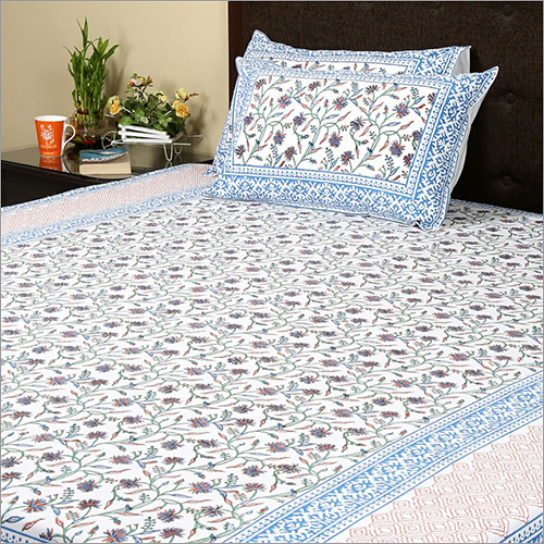 Block Print Bedsheet Design