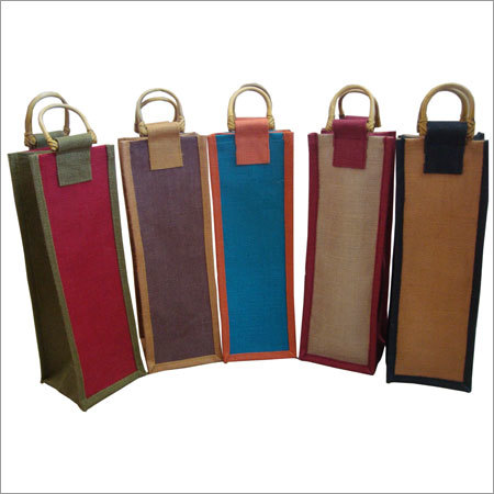 Jute Water Bottle Bags Jute Water Bottle Bags
