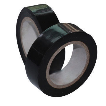 PVC Tapes - Soft Polyvinyl Chloride, 6 Months Shelf Life, Black Color - Temperature Proof, Excellent Adhesiveness, Ideal for Electrical Wiring and Bag Sealing