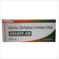 Irbesartan 150 mg+ chlorthalidone 12.5 mg+amlodipine 5mg