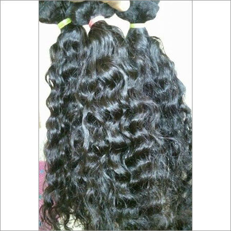 Natural Black Curly Hair Length: 22-34 Inch (In)