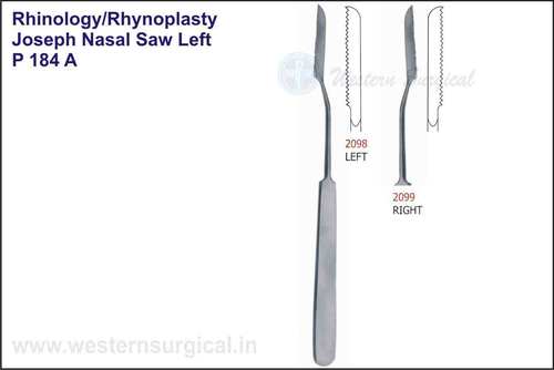 Joseph Nasal Saw Left And Right