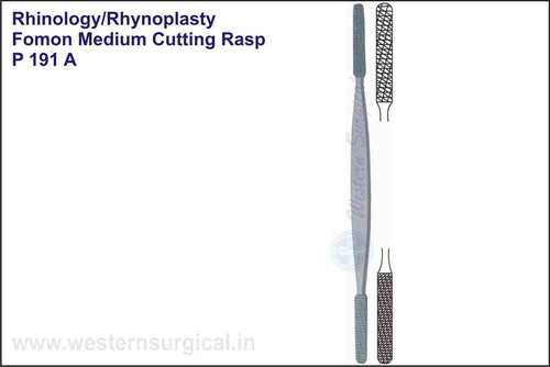 Fomon Medium Cutting Rasp - S.S