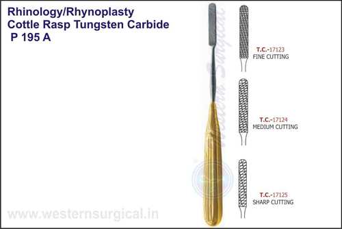 Cottle Rasp Tungsten Carbide