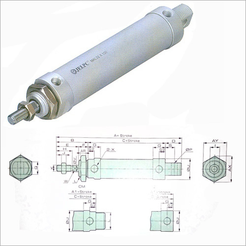 Aluminum Alloy Mini Cylinder