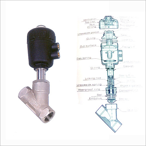 Viton Type Multimedia Angle Valve