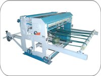 Rotary Reel To Sheet Cutting Machine - Metal, 560x460x190 Mm | Automatic, Electric Drive, High Performance, Longer Service Life, Low Maintenance, Blue And White
