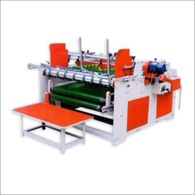 Semi-Automatic Double Head Folder Gluer Machine