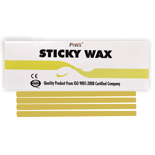 Sticky Wax - Beeswax Blend, 10x2x1 cm, Yellow | Strong Adhesion, Easy Application, Durable Seal