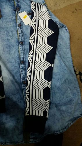 Hosiery Fabric For Ladies Tops - Color: Blue