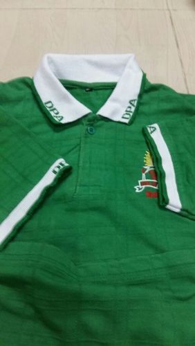 Cotton Hosiery Fabric For School Kids - Color: Green