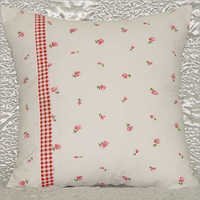 Bed Cushion - 100% Cotton, Square Shape, Printed Design | Washable, Tear Resistant, Skin Friendly, Attractive And Supportive
